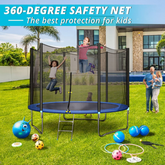 Heavy-Duty Outdoor Bouncy Trampoline – Safe & Durable for Family Fun